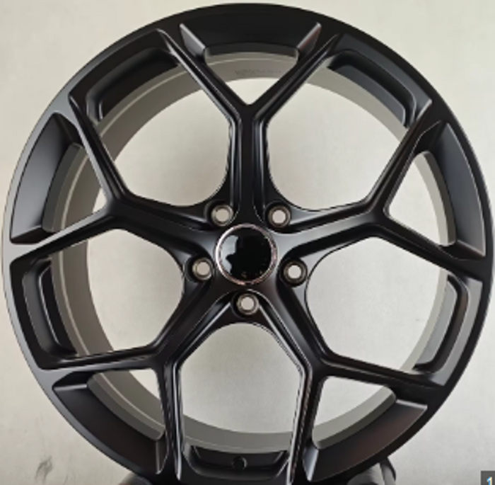 20 Inch Audi A8 A7 A6 S8 S7 S6 Q8 Q7 Q5 SQ8 SQ7 SQ5 RS Style Rims Gloss Black Wheels