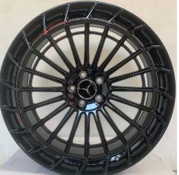 19 Inch Mercedes C Class Rims E Class Staggered Black Wheels
