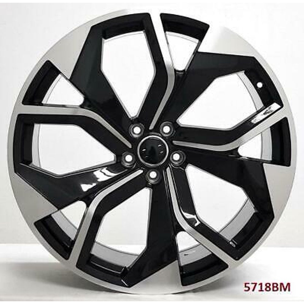 22 INCH WHEELS AUDI Q5 Q7 Q8 S6 S7 S8 A6 A7 A8 S LINE BLACK RIMS