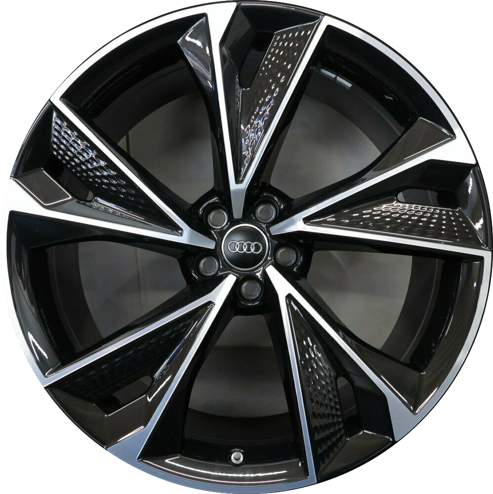 22 Inch Audi RS Style Rims Black SQ8 Q8 SQ7 Q7 SQ5 Q5 A8 A7 S8 S7 Wheels