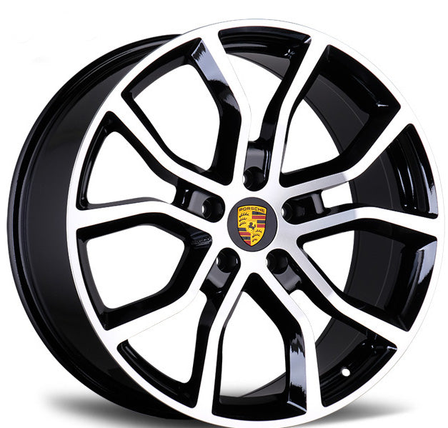 21 Inch Rims Fits Porsche Cayenne Turbo S GTS Base Coupe Staggered Wheels
