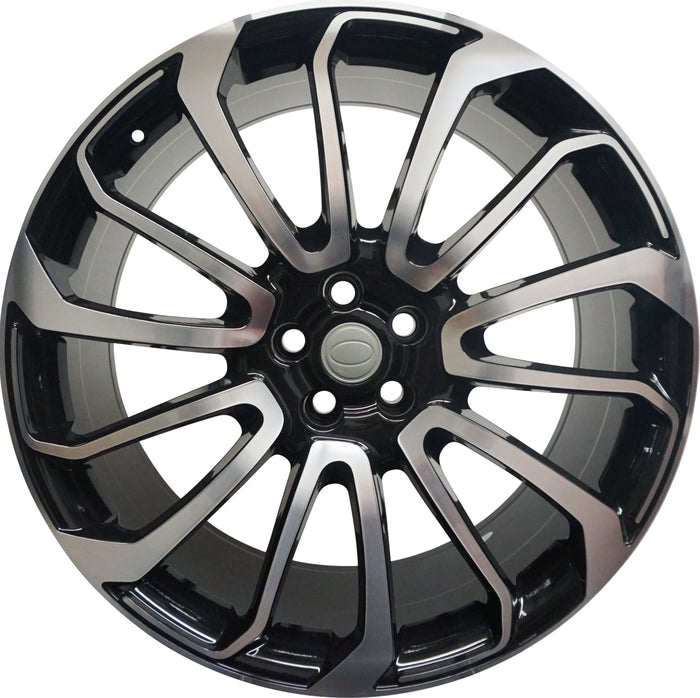 22 Inch Rims Range Rover Autobiography Style Sport LR3 LR4 & HSE Wheels Black Machined Face