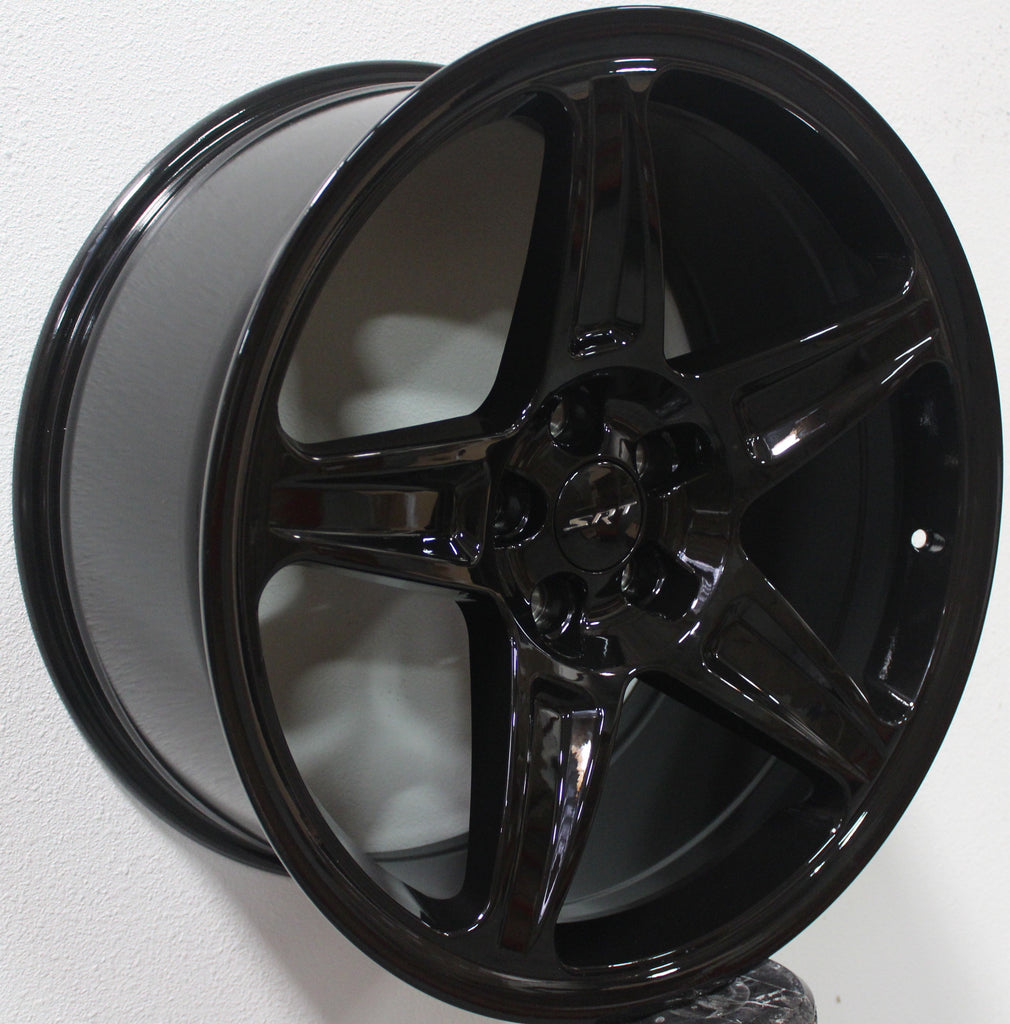 22" Inch Dodge Wheels Charger Challenger Magnum Hellcat SRT Gloss Black Demon Rims