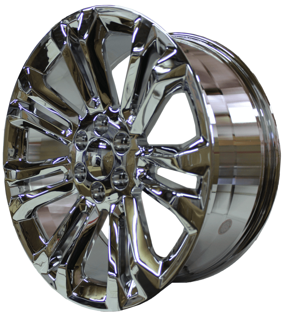 22 Inch GMC/Chevy Tahoe Sierra Denali Wheels Silverado Suburban Yukon Chrome Finish Rims