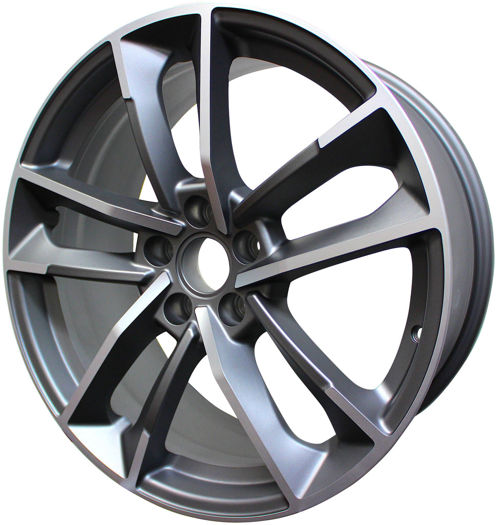 21 INCH WHEELS AUDI S LINE Q2 Q3 Q5 S4 S5 S6 A4 A5 A6 A7 GUNMETAL RIMS S8 STYLE