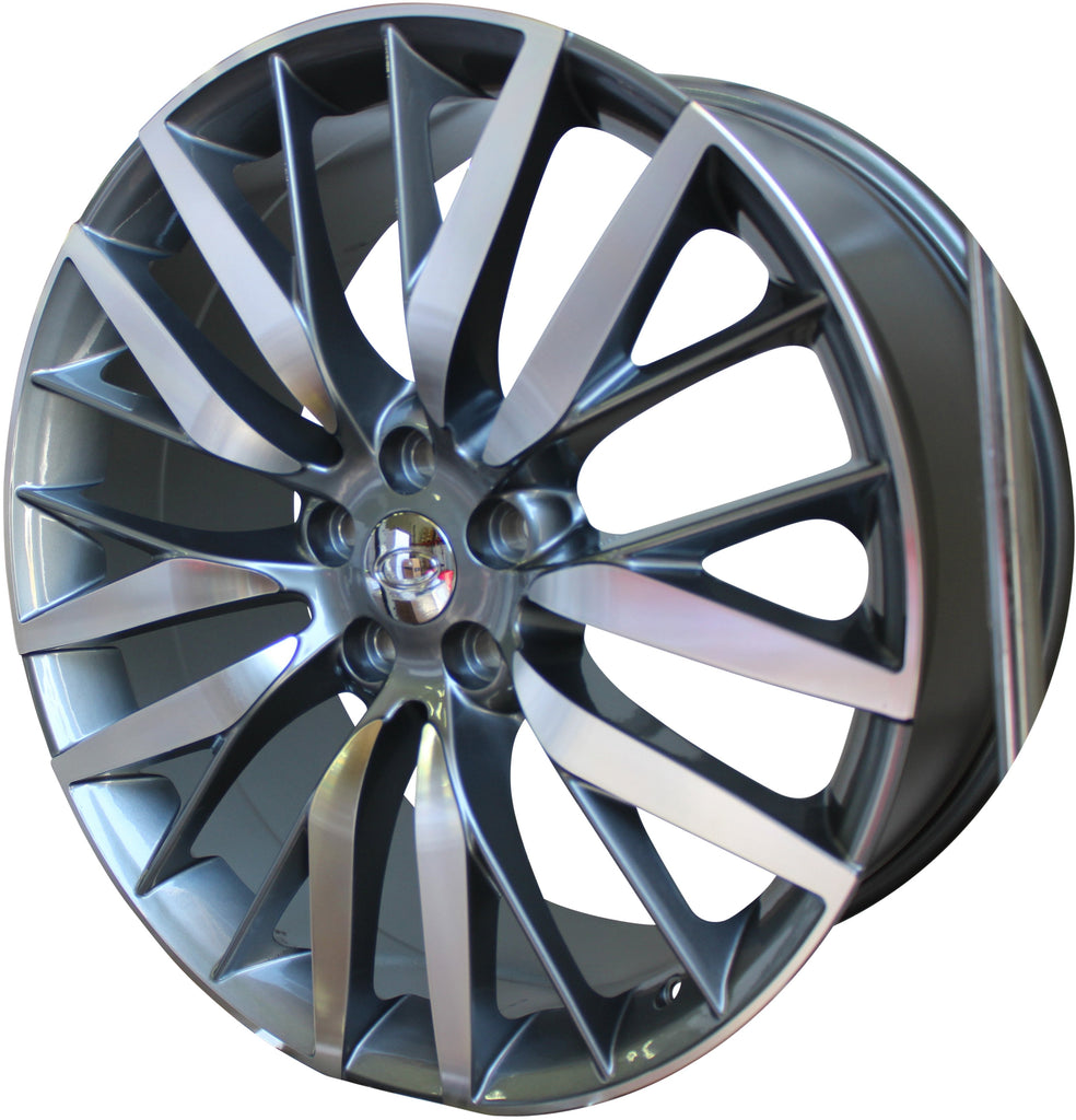 22 Inch Rims Range Rover Autobiography Style Sport LR3 LR4 & HSE Wheels Gun Metal Machined Face