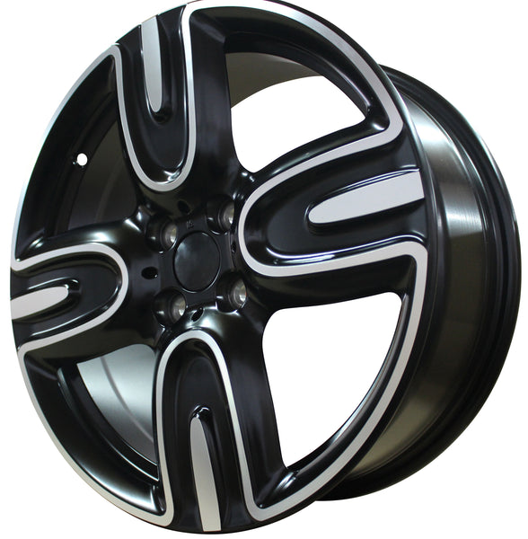 17 Inch Mini Cooper Clubman Cooper S Coupe Black Wheels | Elite Custom Rims