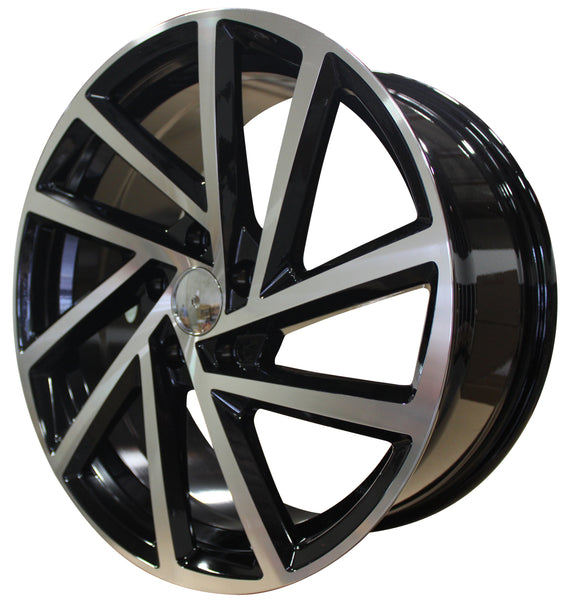 18 Inch Rims Fits Volkswagen VW Golf GTI Jetta Passat 5X112 R32 Detroit ...