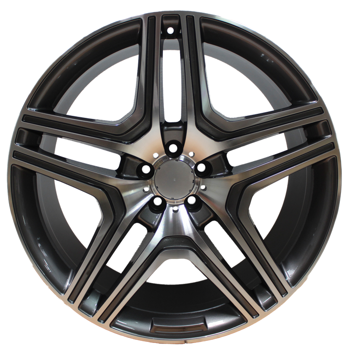 20 Inch Rims fit Mercedes ML GL GLS GLE ML63 ML550 ML500 ML400 GL63 GL550 GLE GLS Machined Wheels