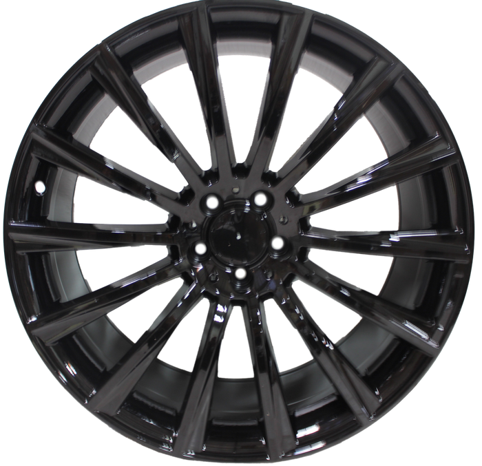 22 Inch Rims Fit Mercedes S600 S500 S550 S63 S400 S450 S350 Rims CL S Class Gloss Black Wheels