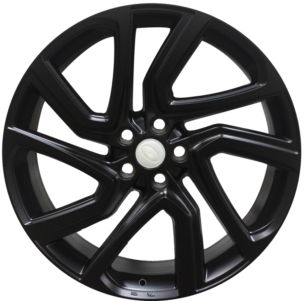 22 Inch Rims Land Rover Discovery Style Satin Black Wheels