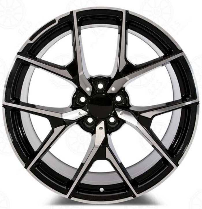 20 Inch Mercedes Style Staggered Wheels Fit E Class S Class