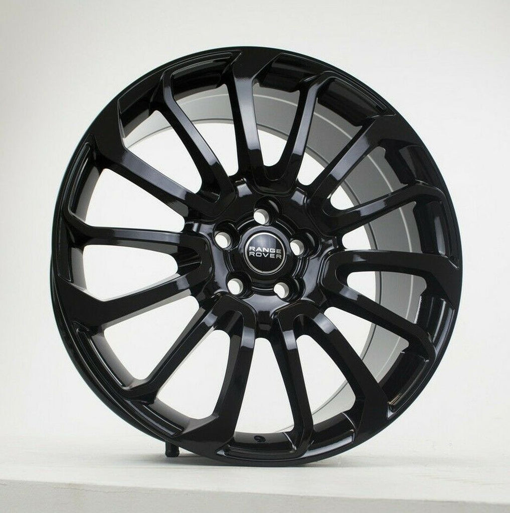 24" Inch Rims Range Rover Autobiography Style Sport LR3 LR4 & HSE Wheels Gloss Black