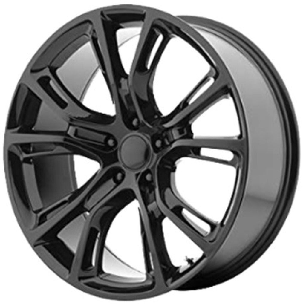 22 Inch Jeep SRT Hellcat Grand Cherokee Laredo Gloss Black Wheels